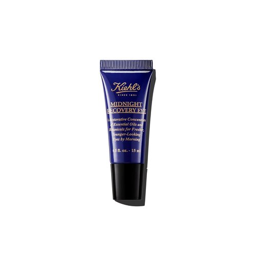 Kiehl's Midnight Recovery Eye Cream - Reduce Dark Circles & Puffiness, Night Treatment - 0.5 fl oz