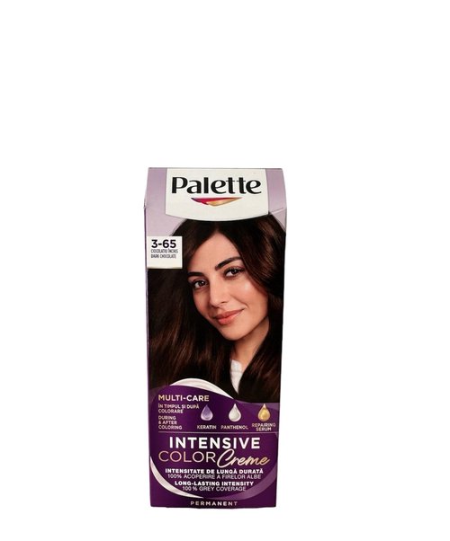 Palette Intensive Color Creme 3-65 Dark Chocolate Permanent Hair Color