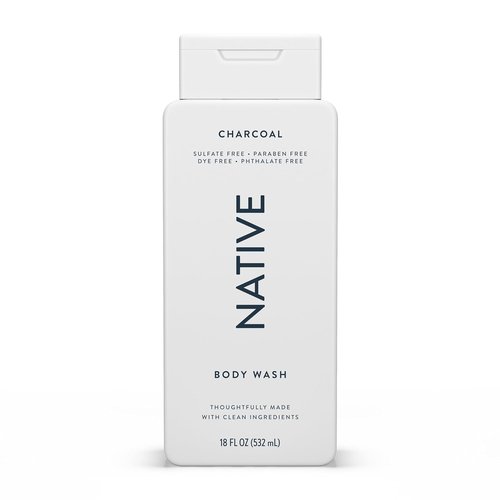 Native Body Wash - Naturally Derived Ingredients for Soft, Hydrated Skin | Sulfate, Dye & Paraben Free | 18 oz