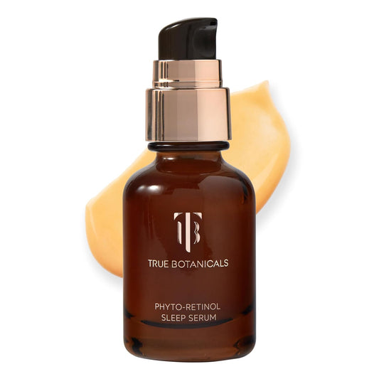 True Botanicals Phyto Retinol Sleep Serum - Nightly Anti-Aging Formula | Reduces Fine Lines & Wrinkles | 1 fl oz | 30 ml