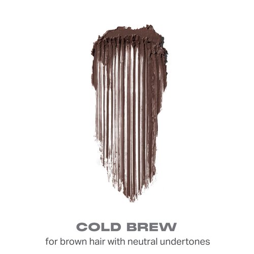 Morphe Brow Tease Eyebrow Gel Mousse - Volumizing Gel with Natural Bamboo Fibers & Coffee Seed Oil - ColdBrew (0.16 fl oz)