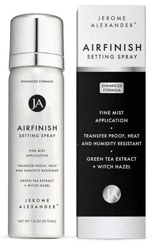 Jerome Alexander MagicMinerals AirFinish Setting Spray - Long-Lasting, Weightless Matte Coverage