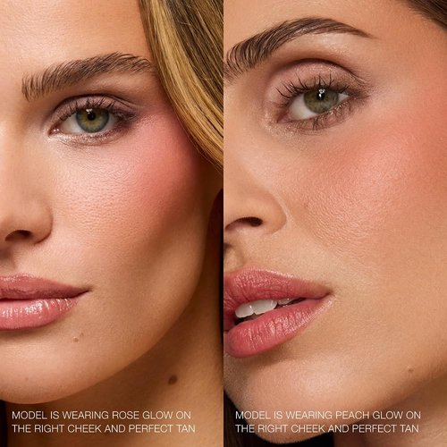 Jouer Prêt-à-Porter Blush & Bronzer Palette - Travel-Friendly 2 Blushes + 1 Bronzer, Talc-Free, 0.42oz
