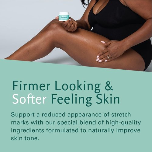 M3 Stretch Mark Cream - Collagen & Stem Cell Infused Maternity Skincare | Green Tea & Raspberry Ketones