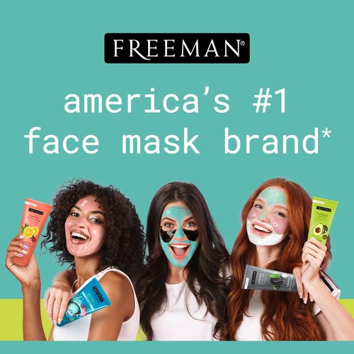 Freeman Facial Clay Masque - Avocado & Oatmeal, Nourishing Formula | 6 oz (Pack of 2)