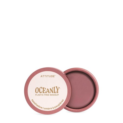 ATTITUDE Oceanly Eyeshadow - EWG Verified Matte Cream Formula | Dusty Rose, 0.16 Fl Oz, Vegan & Plastic-Free