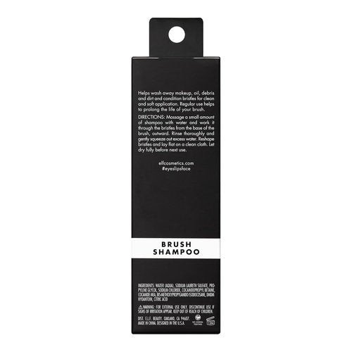 e.l.f. Makeup Brush Shampoo - Gentle Conditioner for Easy Oil & Dirt Removal | 4.1 Fl Oz, Vegan & Cruelty-Free
