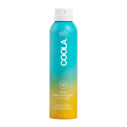COOLA Organic Sunscreen SPF 30 - Vegan & Gluten-Free Sunblock Spray for Daily Skin Protection | Piña Colada Scent