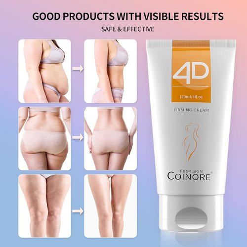 B Flat Belly Firming Cream - Fast Absorbing Moisturizer for Firming & Tightening | 4.0 Fl Oz