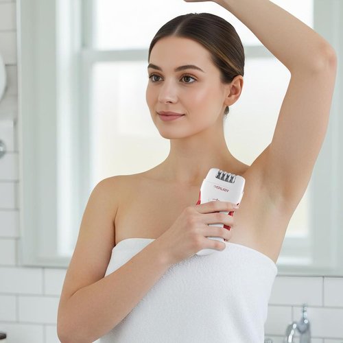 Epilady Legend 4 | Cordless Epilator & Bikini Trimmer - Rechargeable Hair Removal Device for Women