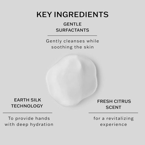 SACHAJUAN Hand Wash - Shiny Citrus | Deeply Hydrating Formula with Earth Silk Technology | 16.9 oz