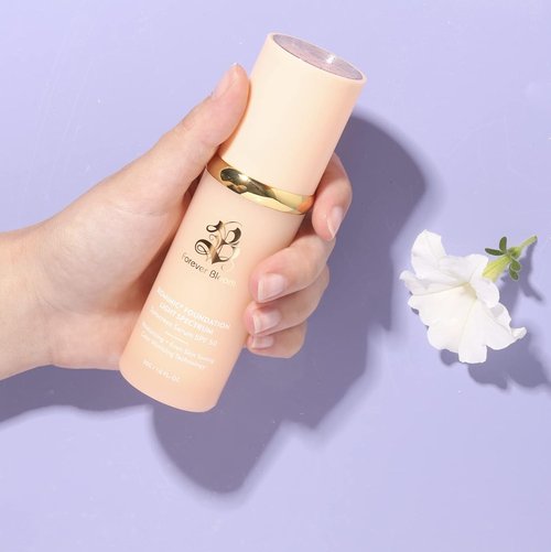 Forever Bloom Bio Mimic Foundation - Lightweight SPF 50 Hydration & Concealment for Mature Skin