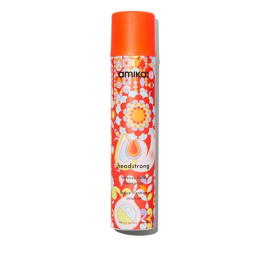 Amika Headstrong Intense Hold Hairspray - Long-Lasting Style & Frizz Control | 10 oz