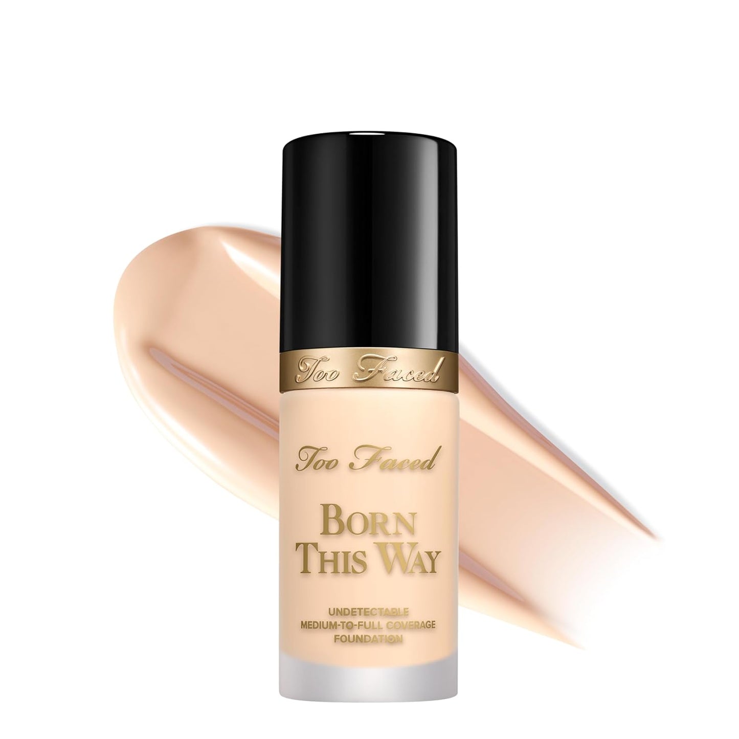 Too Faced Born This Way Liquid Foundation - Natural Finish, Medium-To-Full Coverage, Hydrating & Oil-Free