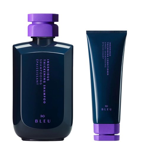 R+Co BLEU Ingenious Thickening Shampoo & Conditioner - Boost Body, Volume & Shine | 8.5 oz + 6.8 oz