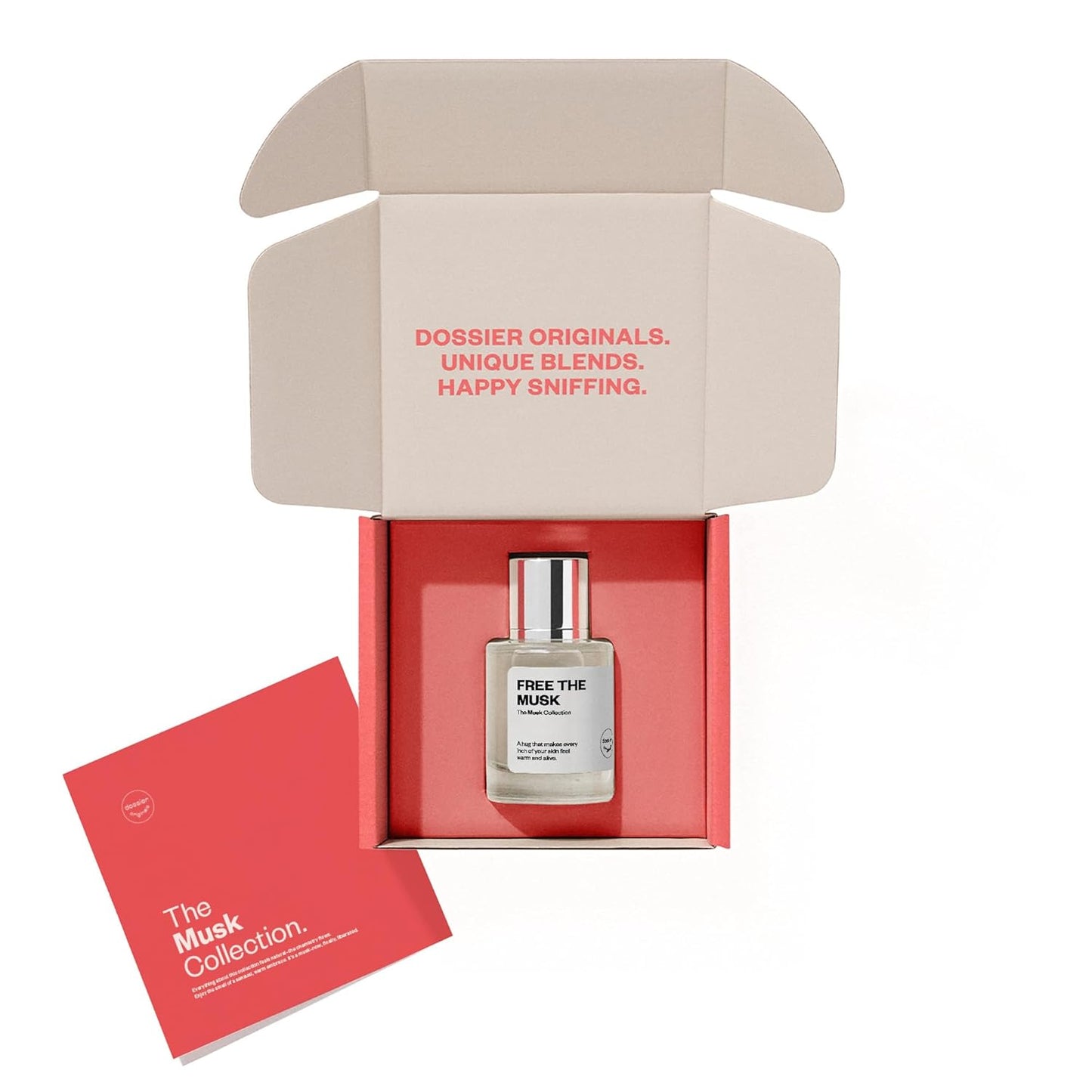 Dossier Free The Musk - Genderless Eau de Parfum - Clean Skin Musk Fragrance - 50ml / 1.7oz