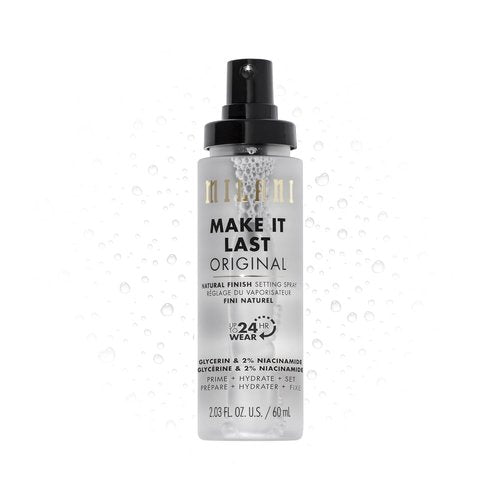 Milani Make It Last Setting Spray - 24-Hour Wear Makeup Sealer & Primer, Cruelty-Free Vegan Mist, 2.03 Fl. Oz