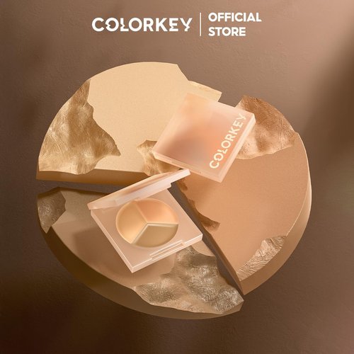 COLORKEY Refined Concealer Palette - Long-Lasting, Blendable Coverage for Dark Circles & Imperfections