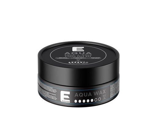 E Elegance Hair Products - Aqua Hair Styling Wax - Strong Hold & High Shine | 4.73 oz Grey