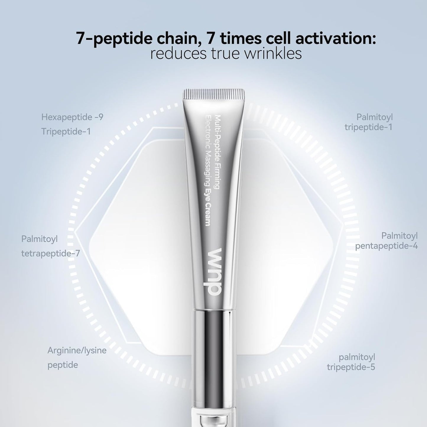 WNP Eye Cream - Anti-Aging Multi-Peptide Firming Eye Cream for Puffiness & Bags Under Eyes