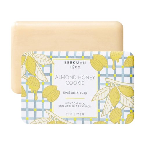 Beekman 1802 Goat Milk Body Soap Bar - Almond Honey Cookie - Nourishing & Hydrating - 9 oz