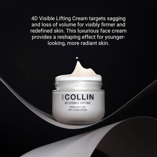 G.M. COLLIN 4D Visible Lifting Cream - Anti-Aging Face Moisturizer with Hyaluronic Acid | Reduces Wrinkles & Fine Lines