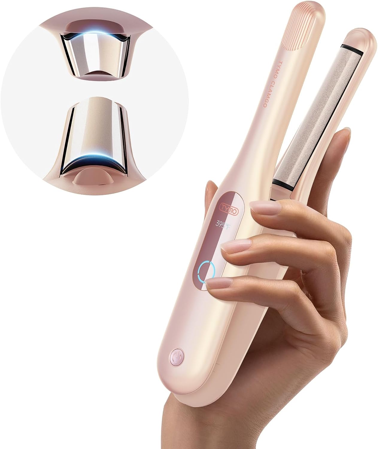 Skiennix Automatic Rotating Curling Iron - Cordless Design for Effortless Styling