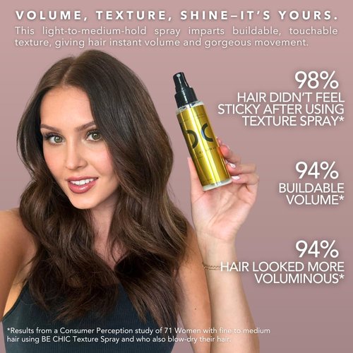 Becker Chicaiza Texture Spray - Buildable Volume & Flexible Hold for All Hair Types