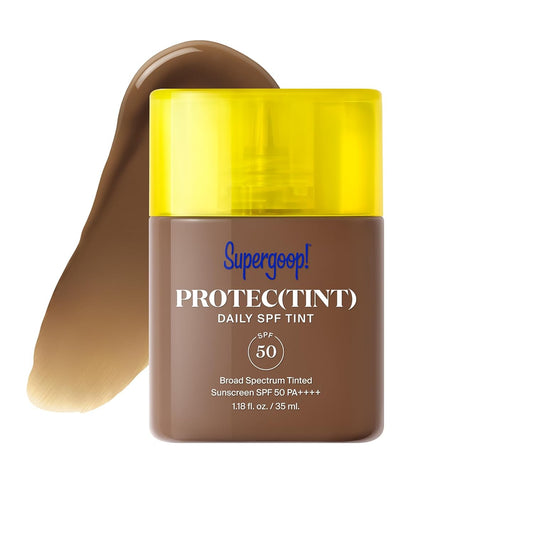 Supergoop! Protec(tint) Daily Skin Tint SPF 50 - Light 46N | Buildable Coverage for Smooth, Even Skin