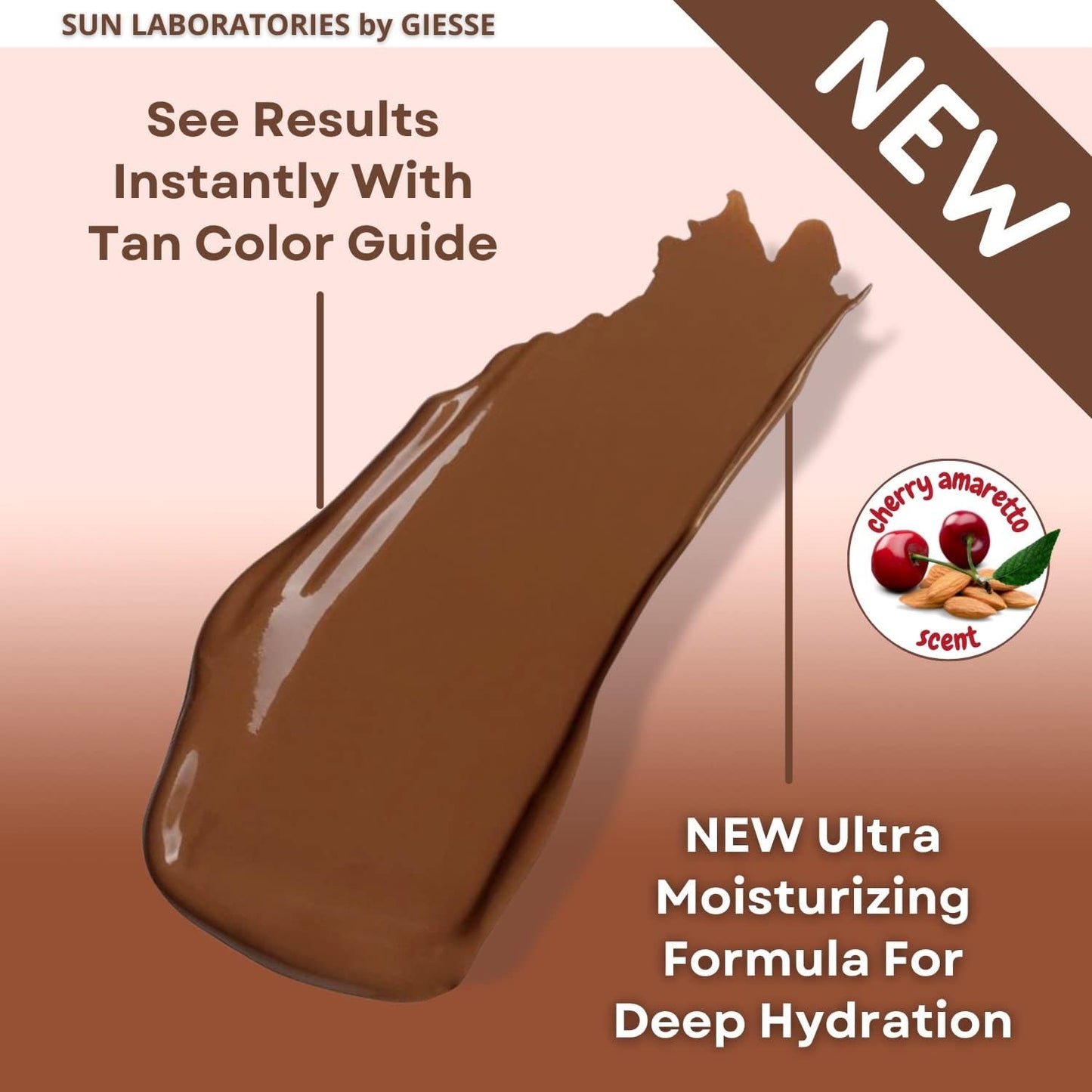 Sun Laboratories Ultra Dark Self Tanning Lotion 4 oz - Organic Formula for Long-Lasting Dark Tones