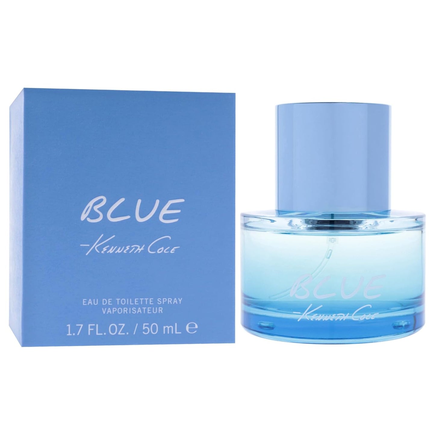 Kenneth Cole Blue Cologne - Refreshing Eau De Toilette Spray for Men | 3.4 oz