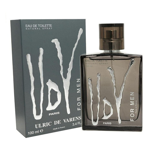 Ulric De Varens Classic Eau De Toilette for Men - Masculine, Seductive, and a Scent of Virility - Tantalizing, Woody, Citruses and Notes of Fern, Mint, Tarragon, and Rosemary- 3.4 Fl Oz