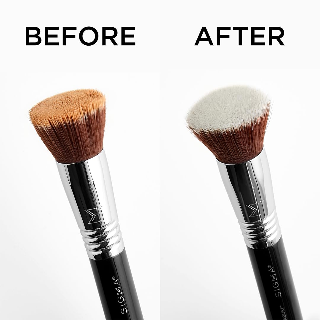 Sigma Beauty - Palmat® Makeup Brush Cleaner - Travel-Friendly & Palm-Sized - Black