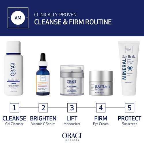 Obagi ELASTIderm Eye Cream - Lightweight Formula to Reduce Fine Lines & Wrinkles | 0.5 oz