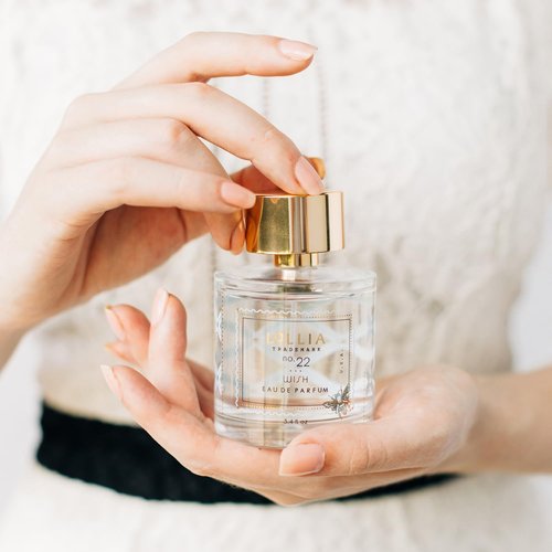 Lollia Wish Eau de Parfum - Captivating Sugar Cane, Vanilla Bean & Jasmine Scent | 3.4 fl. oz. Luxury Women's Fragrance