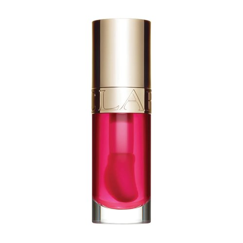 Clarins Lip Comfort Oil - Hydrating & Nourishing Lip Oil | Sheer High Shine Finish | 93% Natural | 0.2 Ounces