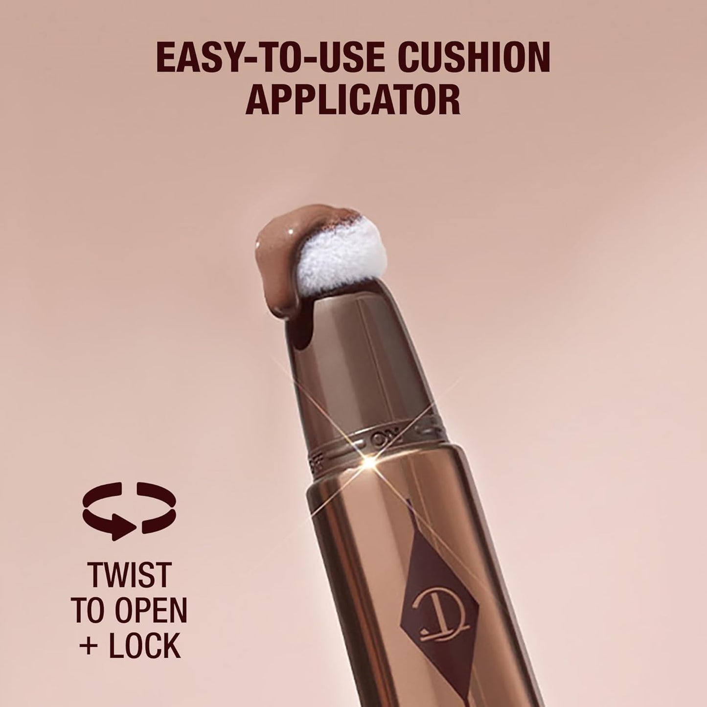 Charlotte Tilbury Hollywood Liquid Contour Wand - Easy Contour Stick & Bronzer for Natural Sculpting