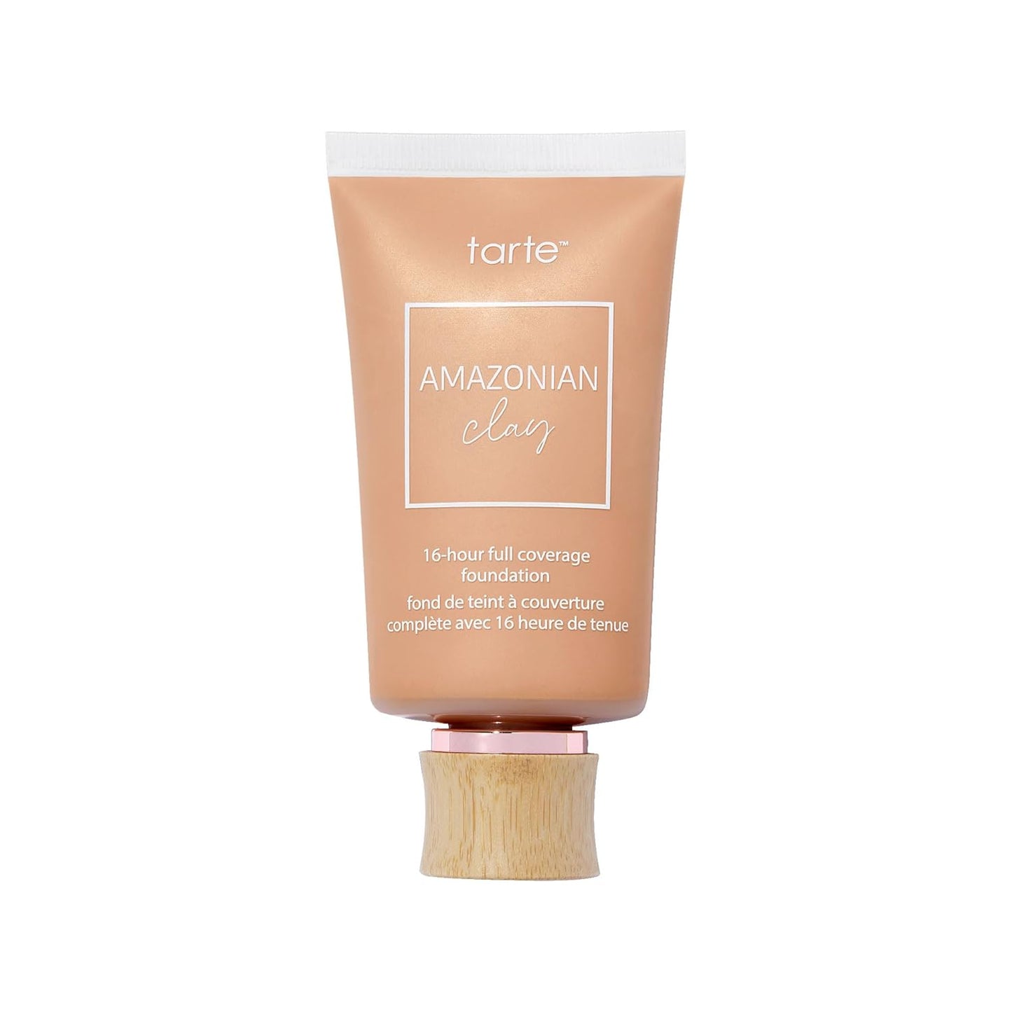 Tarte Amazonian Clay Foundation - 16-Hour Full Coverage Matte Finish with Hydrating Vitamin E, Vegan & Cruelty-Free