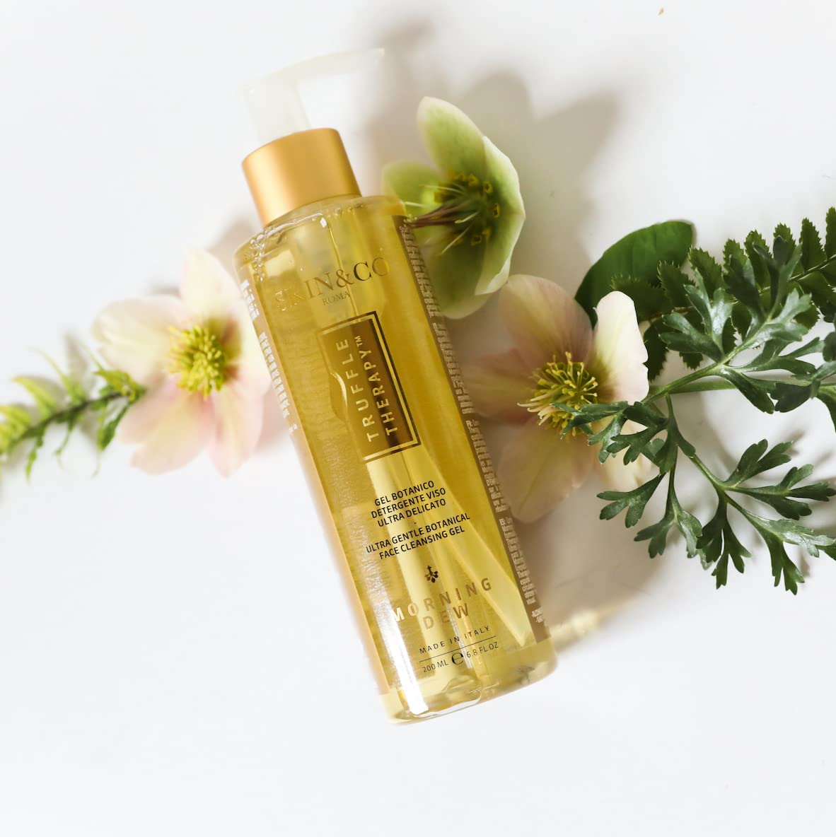 SKIN&CO Roma Truffle Therapy Face Cleansing Gel - Gentle Cleanser for Radiant Skin | 6.8 Fl Oz