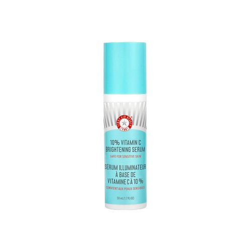 First Aid Beauty - 10% Vitamin C Brightening Serum | Daily Dark Spot Treatment with Squalane & Vitamin E, 1.7 oz