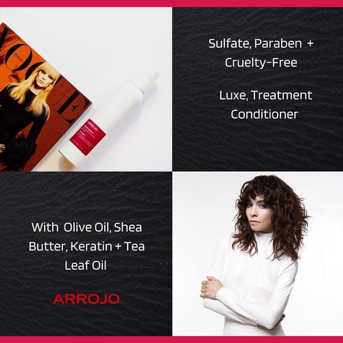 ARROJO Whipped Treatment Hair Color Conditioner - Deep Conditioner for Color Treated Hair | Preserves Shine & Luster (7.5 oz)