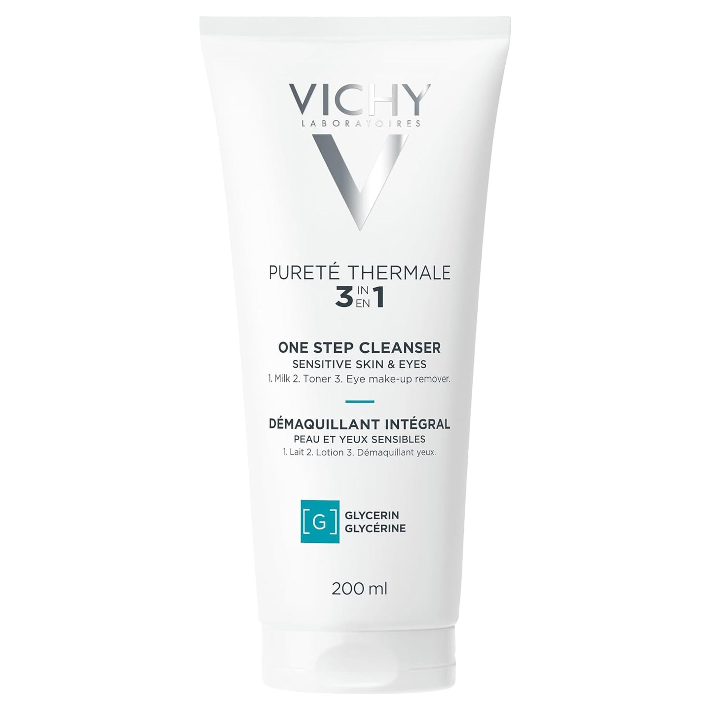 Vichy Pureté Thermale Cleanser - Gentle One Step Formula for Sensitive Skin | 6.7 oz