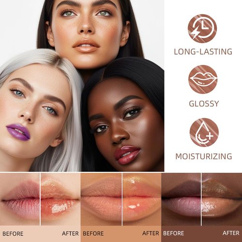 Evpct Nourishing Tinted Lip Balm - Hydrating & Moisturizing Vanilla Frosting for Soft, Smooth Lips