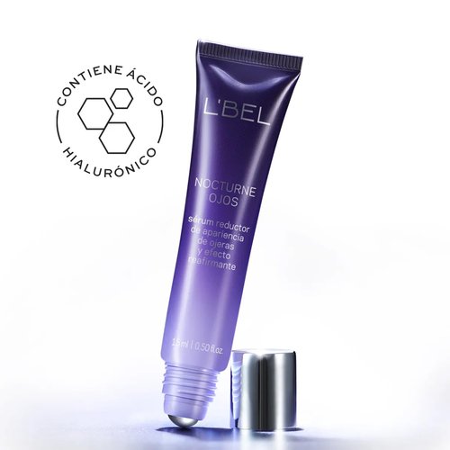L'Bel Nocturne Eye Cream - Firming Formula with Hyaluronic Acid | Reduces Dark Circles & Puffiness