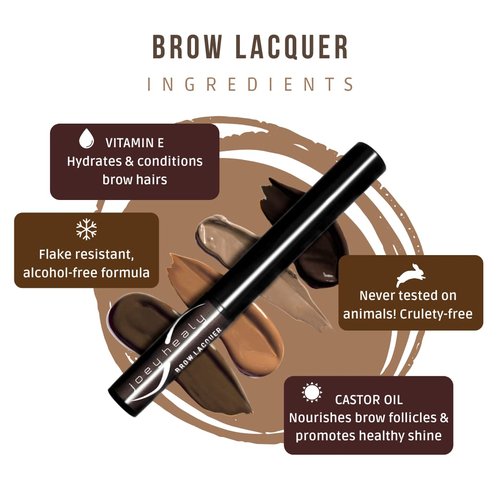Joey Healy Brow Lacquer - Fawn Shade for Perfectly Defined Eyebrows | Long-Lasting Formula
