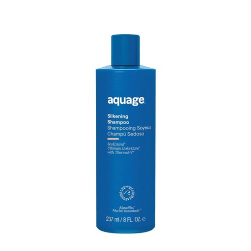 Aquage SeaExtend Silkening Shampoo - Nourishing Formula for Smooth, Shiny Hair | 10.1 oz