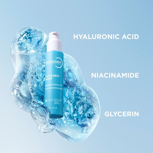 Bioderma Hydrabio Hydration Serum - Intense Hydration Booster for Dehydrated Sensitive Skin