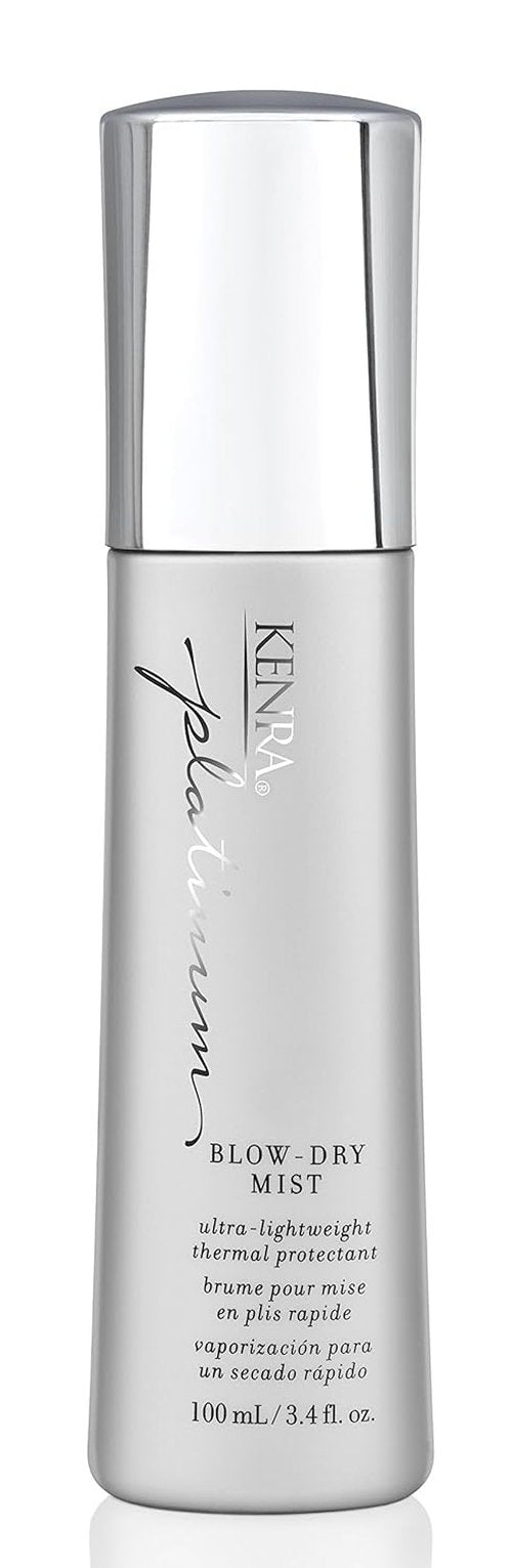 Kenra Platinum Blow-Dry Mist - Ultra-Lightweight Thermal Protectant for Fine to Medium Hair | Smooths, Detangles & Eliminates Frizz