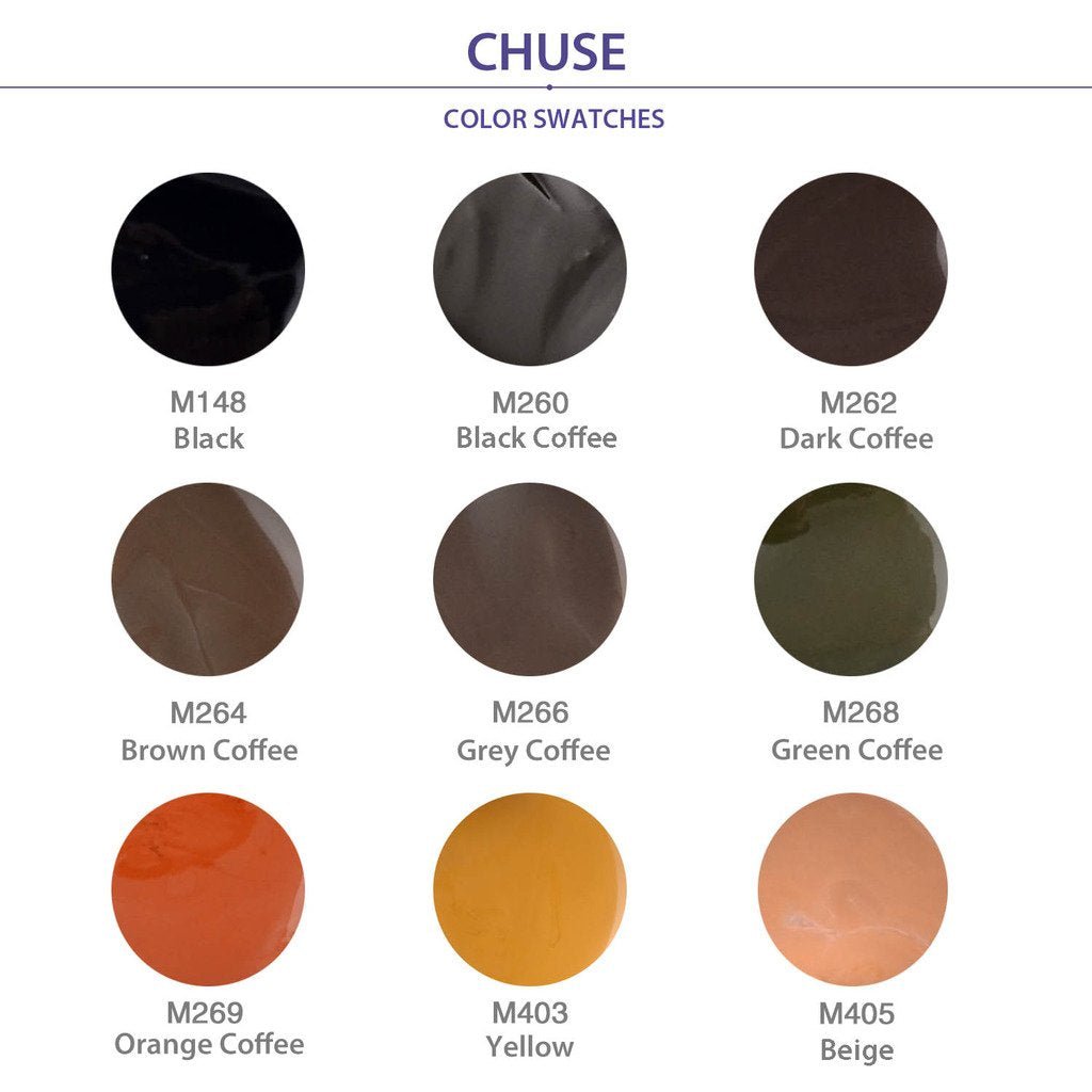 CHUSE M268, 7g, Green Coffee, Passed DermaTest, Paste Eyebrow Pigment for Microblading Micro Pigment Cosmetic Color