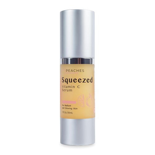 Peaches Skin Care Vitamin C Serum - Lightweight Hydrating Formula with Kakadu Plum & CoQ10 | 1 fl oz